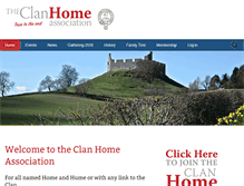 Tablet Screenshot of clan-home.org